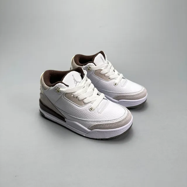 Air Jordan 3 White Beige Elephant Print Basketball Shoes 21