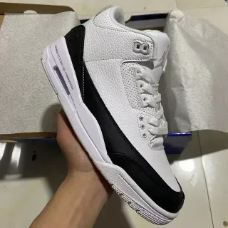 Air Jordan 3 白黑篮球鞋