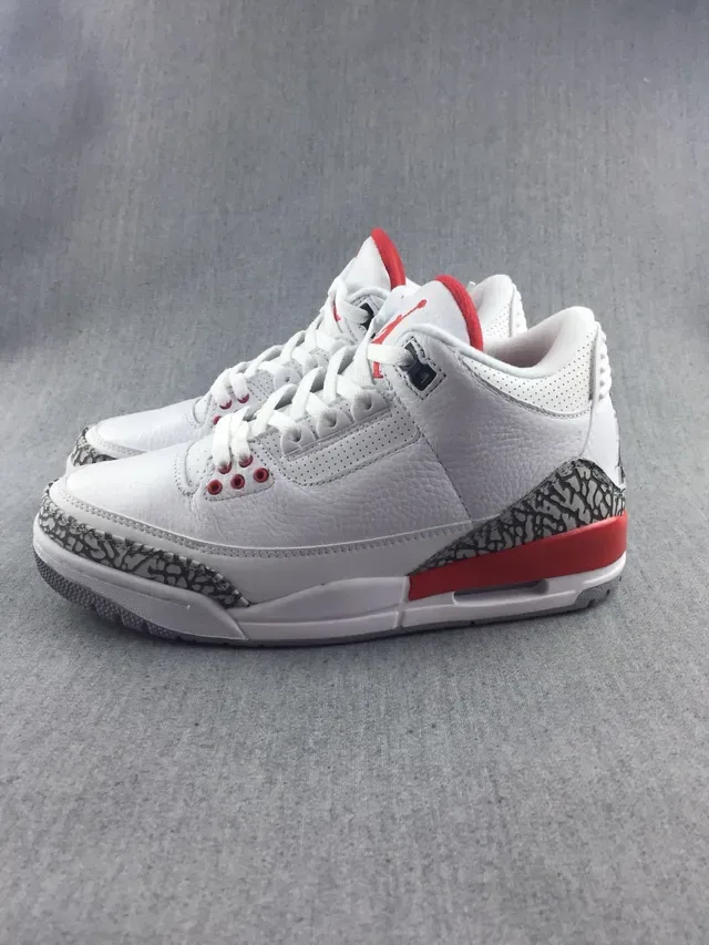 Air Jordan 3 White Cement Tênis de Basquete 3