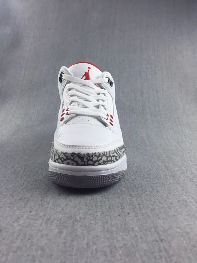 Air Jordan 3 White Cement Tênis de Basquete 5