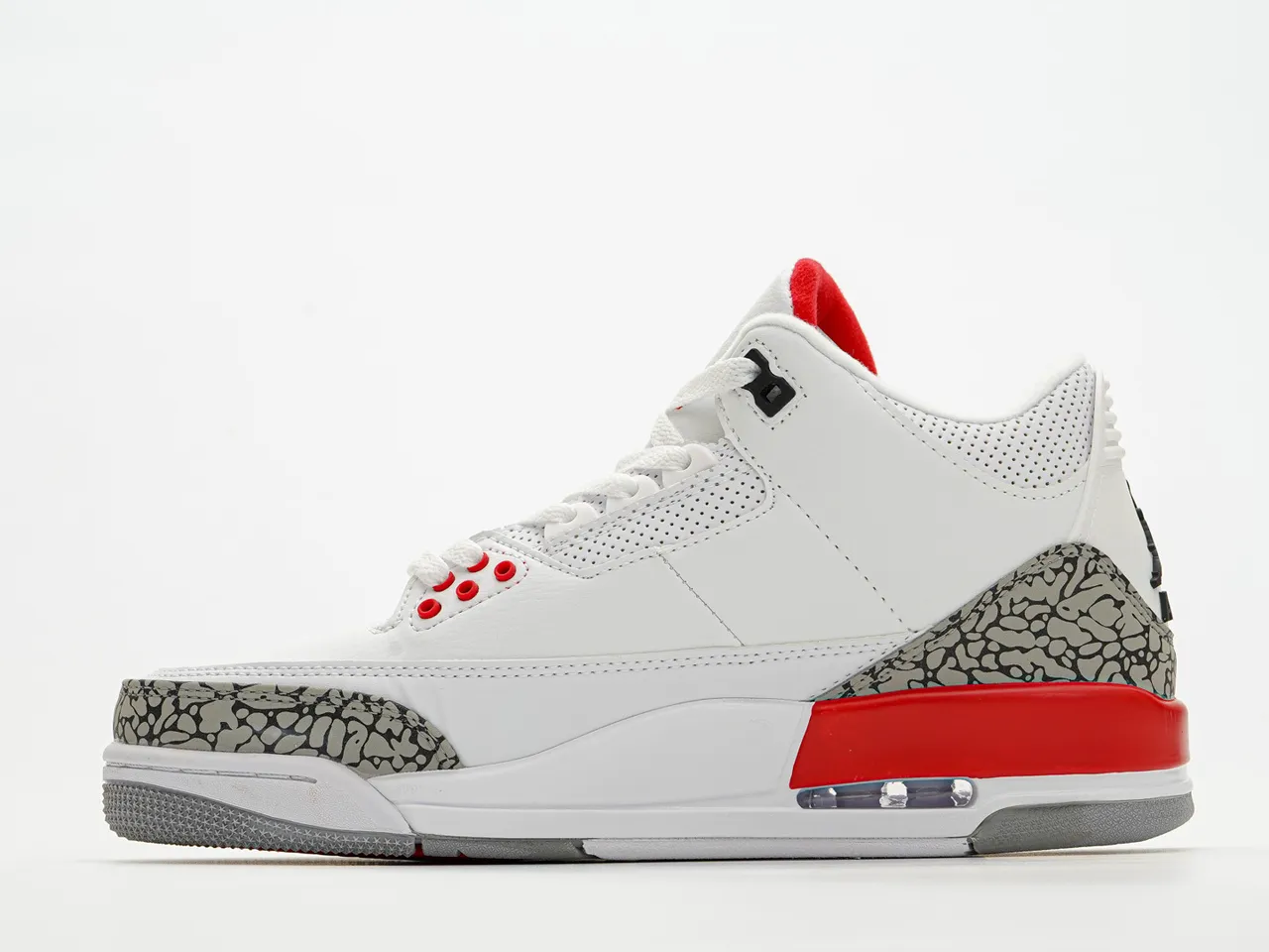 Air Jordan 3 White Cement Basketball Shoes 9