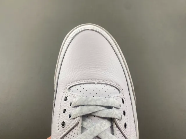 Air Jordan 3 White Elephant Print Basketball Shoes 5