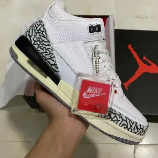Air Jordan 3 白象印花篮球鞋