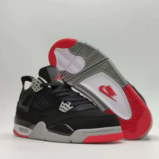 Air Jordan 4 黑红灰篮球鞋
