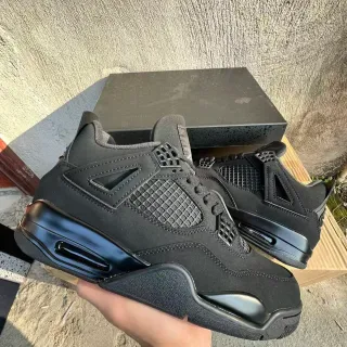 Air Jordan 4 Monochrome Black 篮球鞋