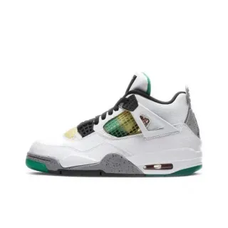 Air Jordan 4 White Green Basketball Shoes