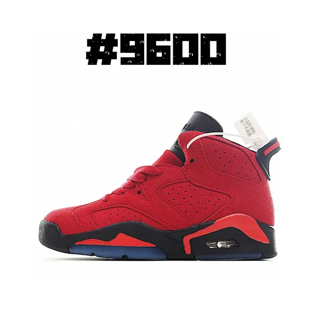 Air Jordan 6 chaussures de basketball blanc bordeaux bleu 7