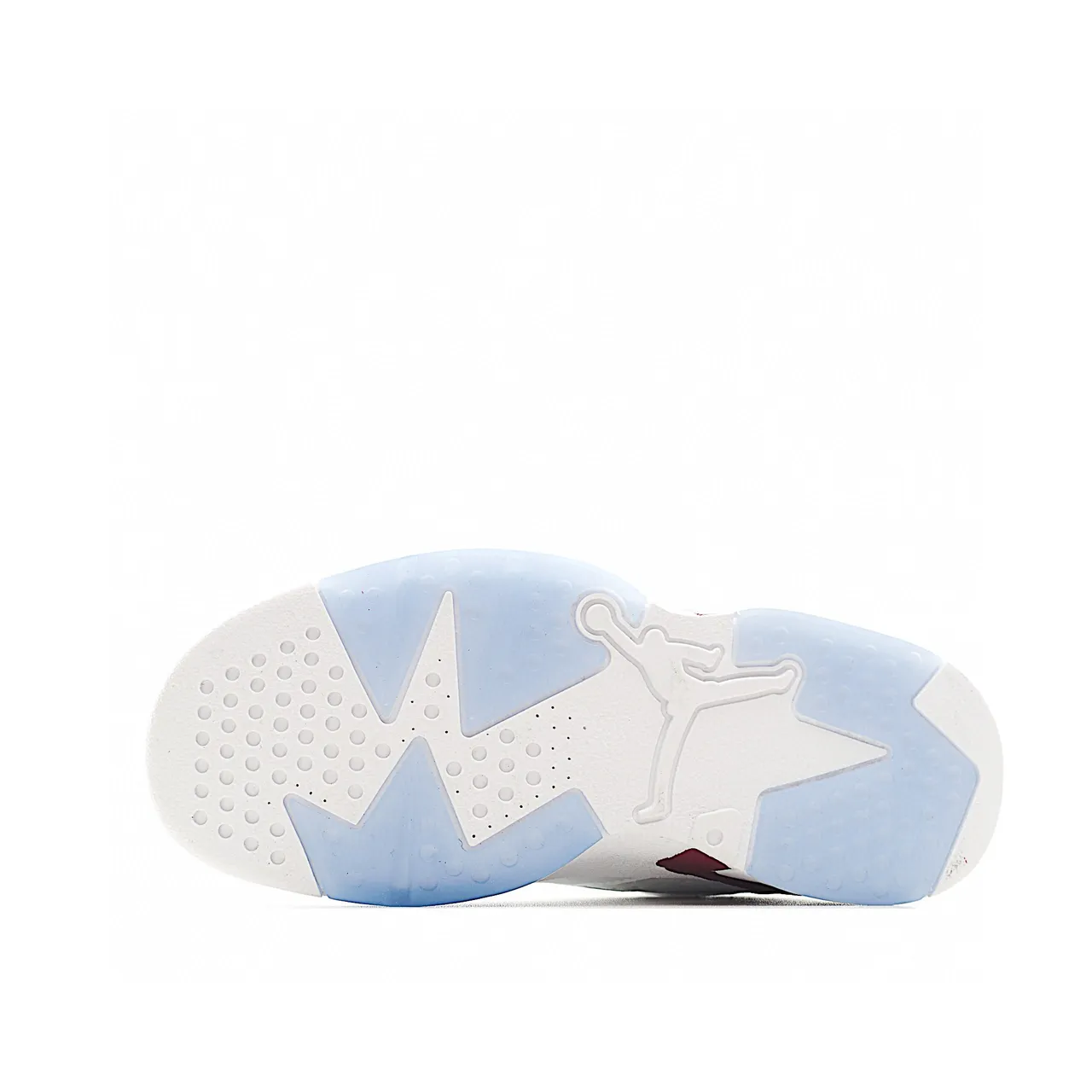 Air Jordan 6 chaussures de basketball blanc bordeaux bleu 17