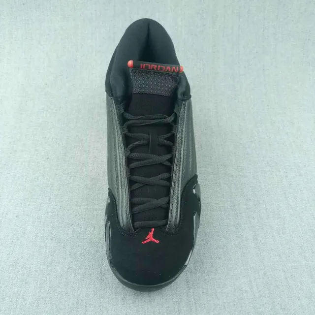 Air Jordan Tênis de Basquete Preto Vermelho High-Top Layered Couro-Suede Superior 5