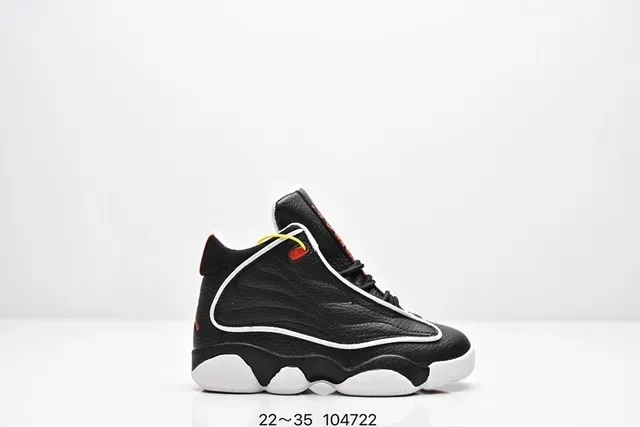 Air Jordan Black Red High-Top Layered Leather Upper Basketball Shoes 5