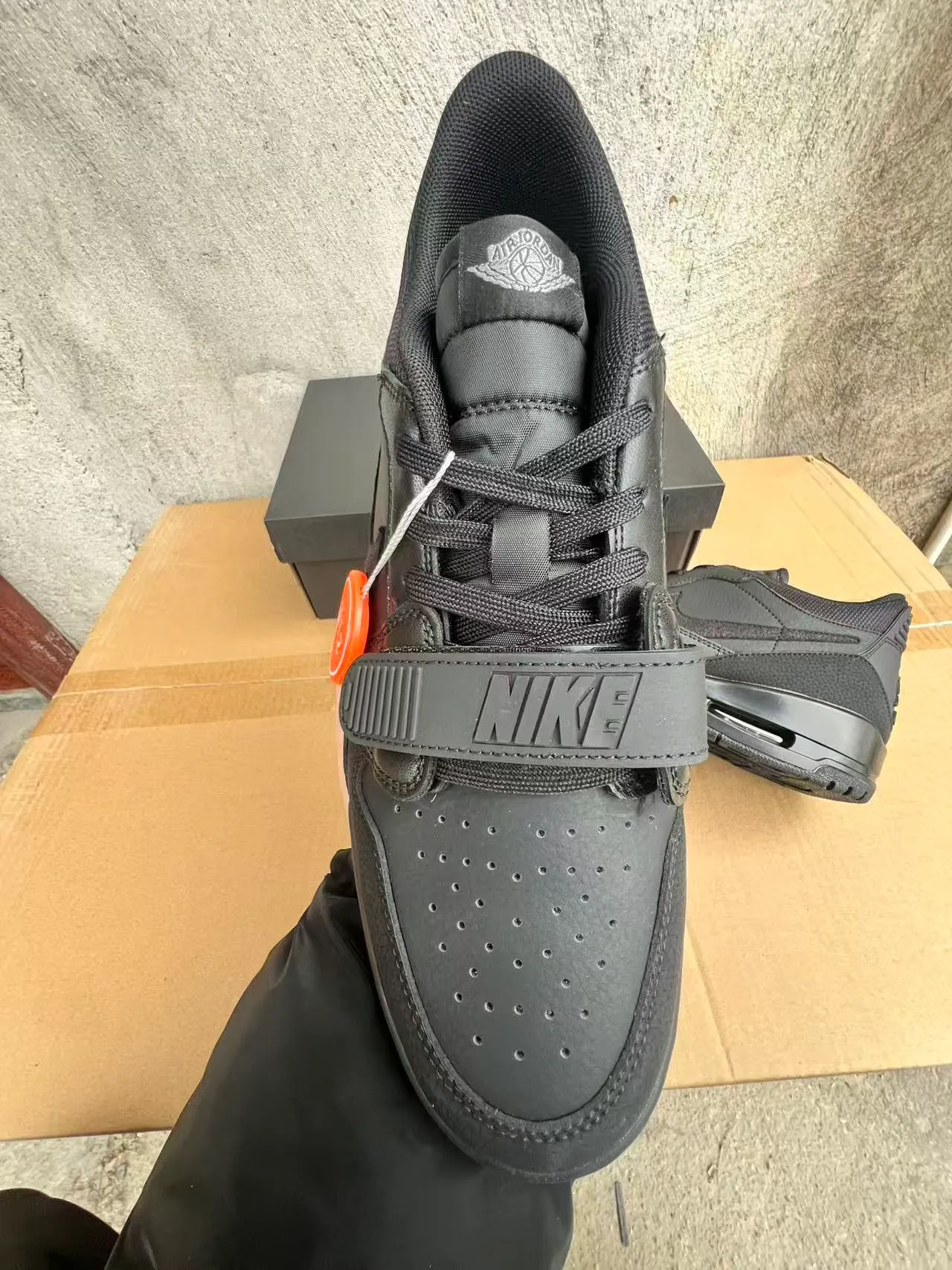 Air Jordan Legacy 312 Black Basketball Shoes 3