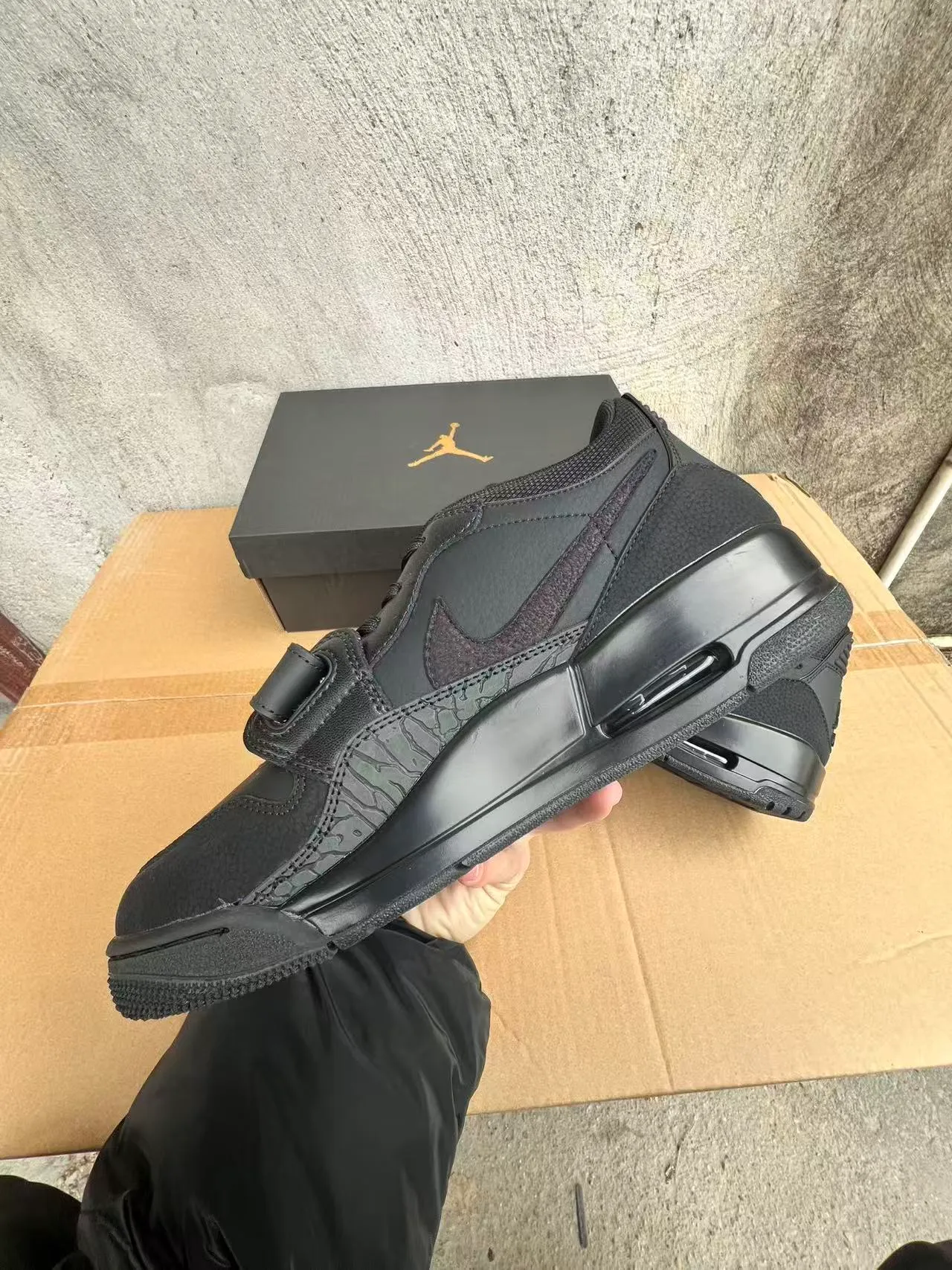 Air Jordan Legacy 312 Black Basketball Shoes 5
