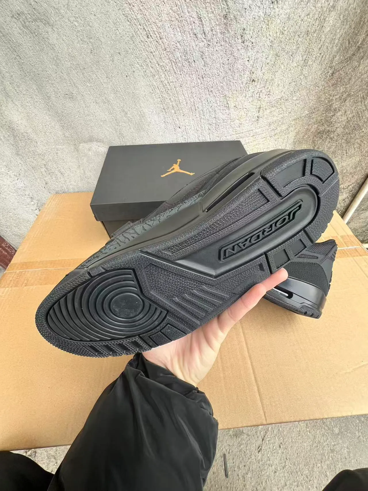 Air Jordan Legacy 312 Black Basketball Shoes 6