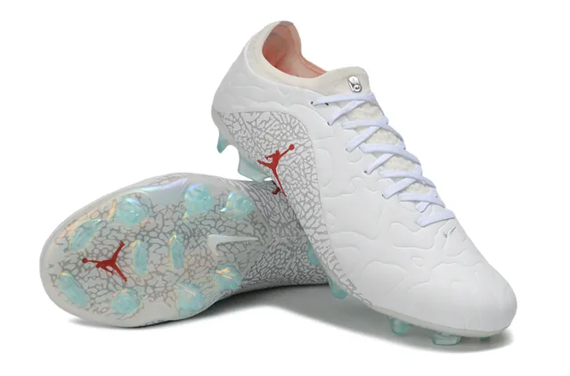 Air Jordan Phantom GT White Elephant Print Firm-Ground Soccer Shoes 4