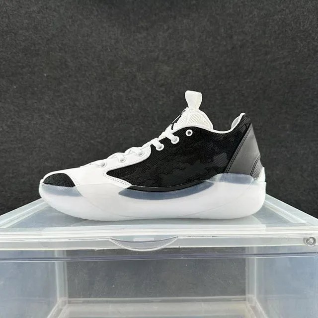 Chaussures de basketball Air Jordan XXXIX blanc et noir 2