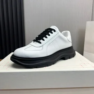 Alexander McQueen Oversized Sneaker White Black Chunky Sneakers