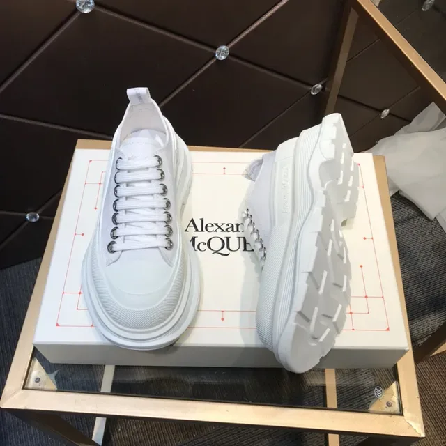 Alexander McQueen Oversized Sneaker White Lifestyle Sneakers 7