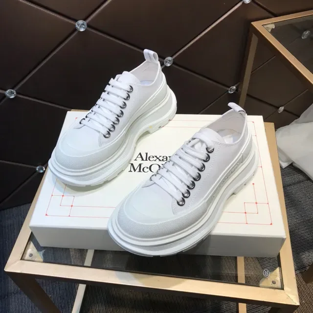 Alexander McQueen Oversized Sneaker White Lifestyle Sneakers 8