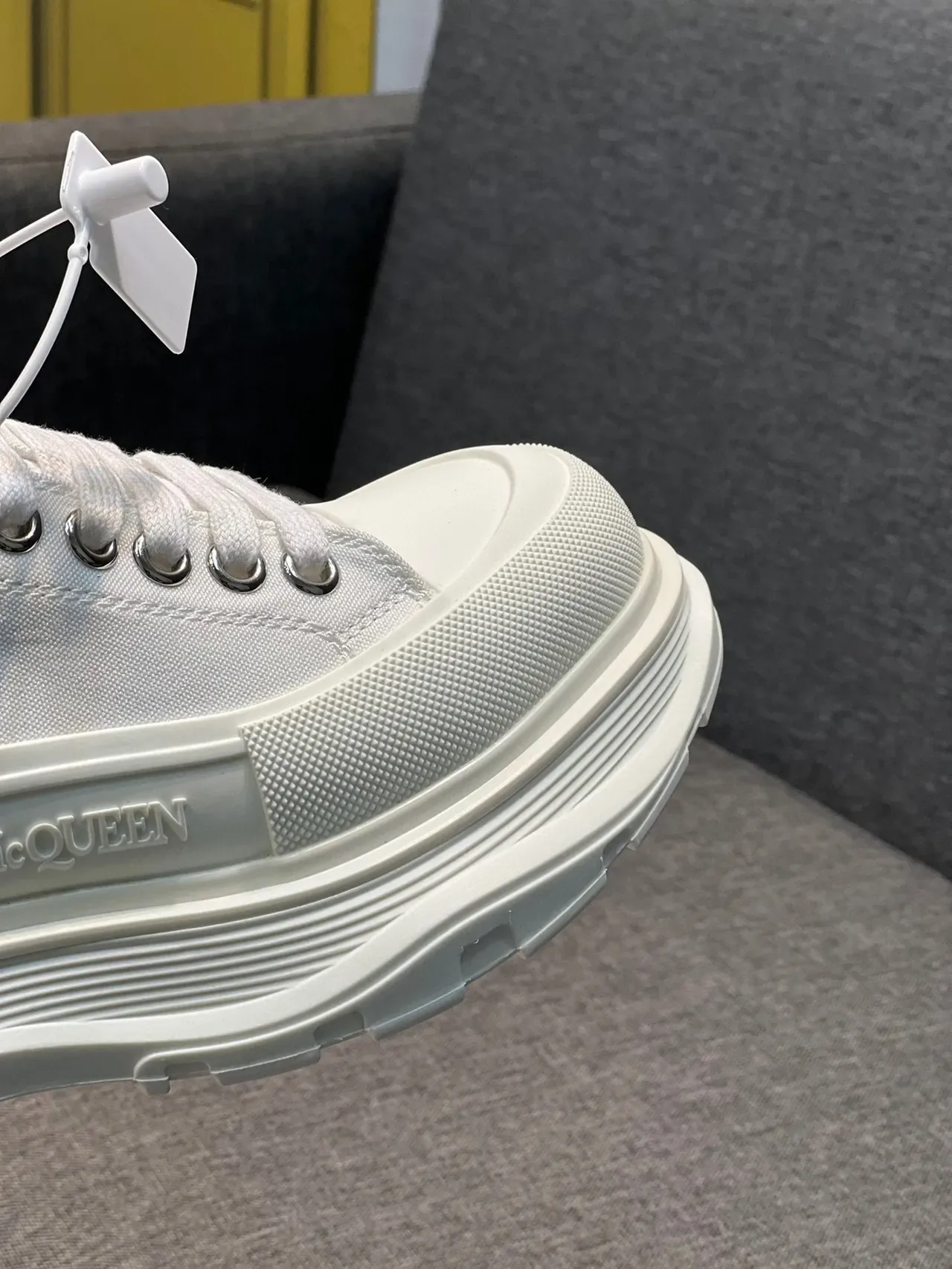 Alexander McQueen Oversized Sneaker White Lifestyle Sneakers 3