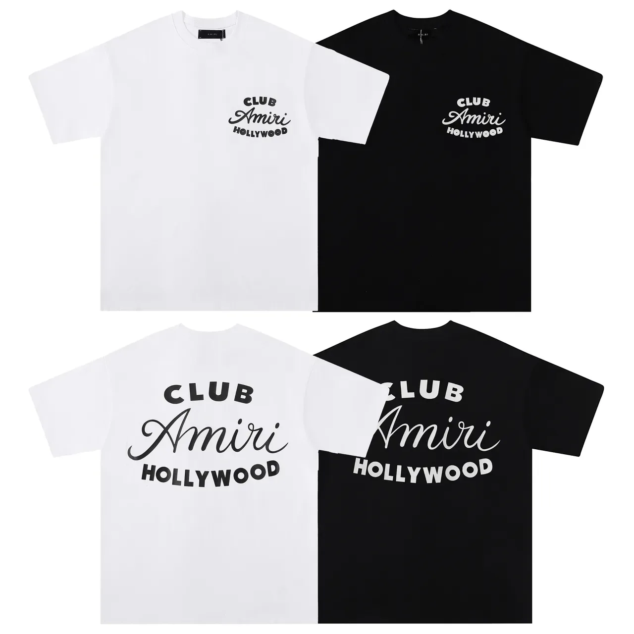 Amiri Club Hollywood Graphic T-Shirt 6