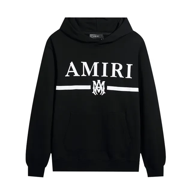 Amiri Logo Print Pullover Hoodie 4