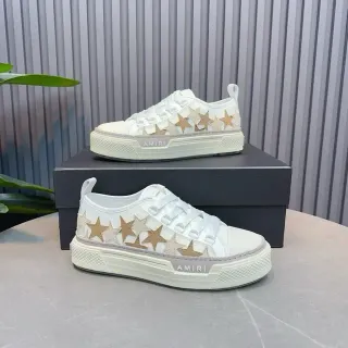 Amiri MA Court Star-Embellished White Lifestyle Sneakers
