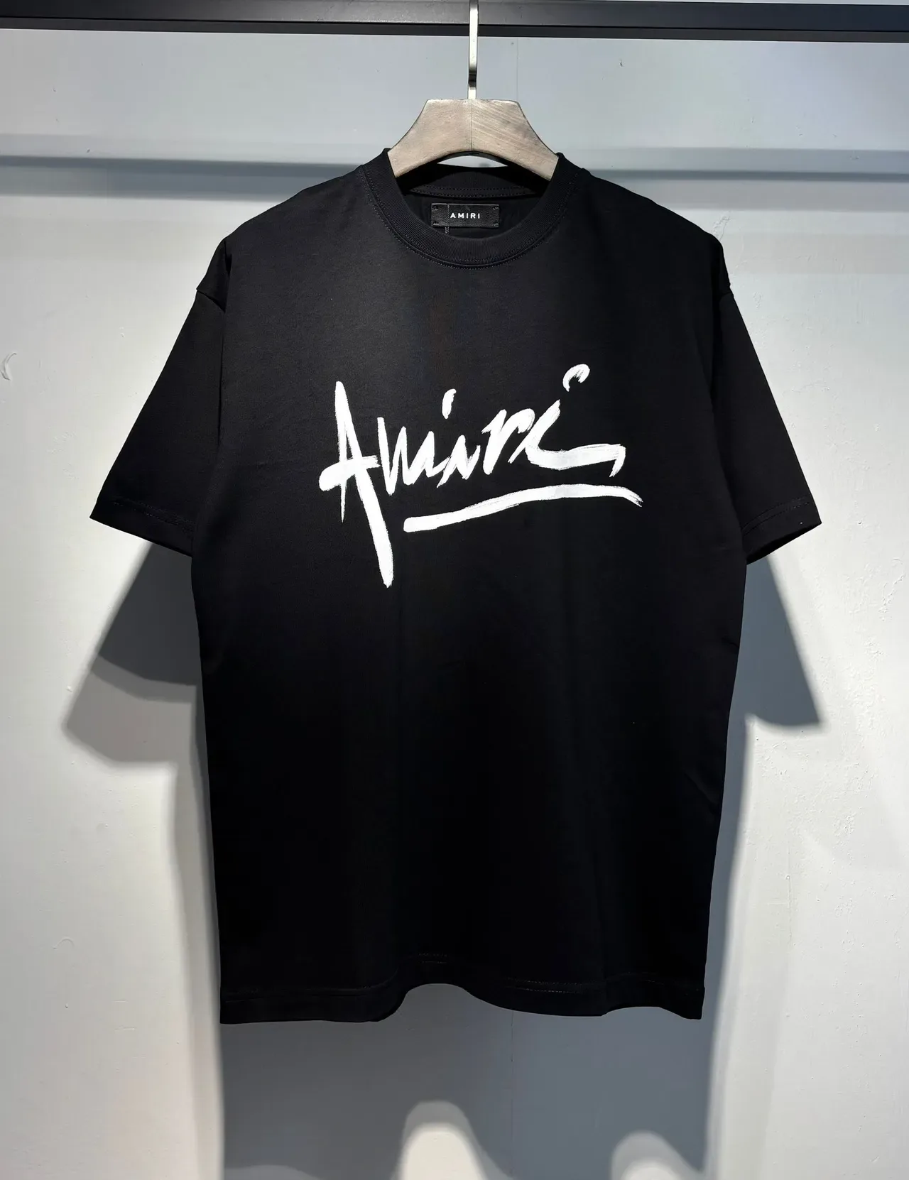 Amiri Script Logo Graphic T-Shirt 7