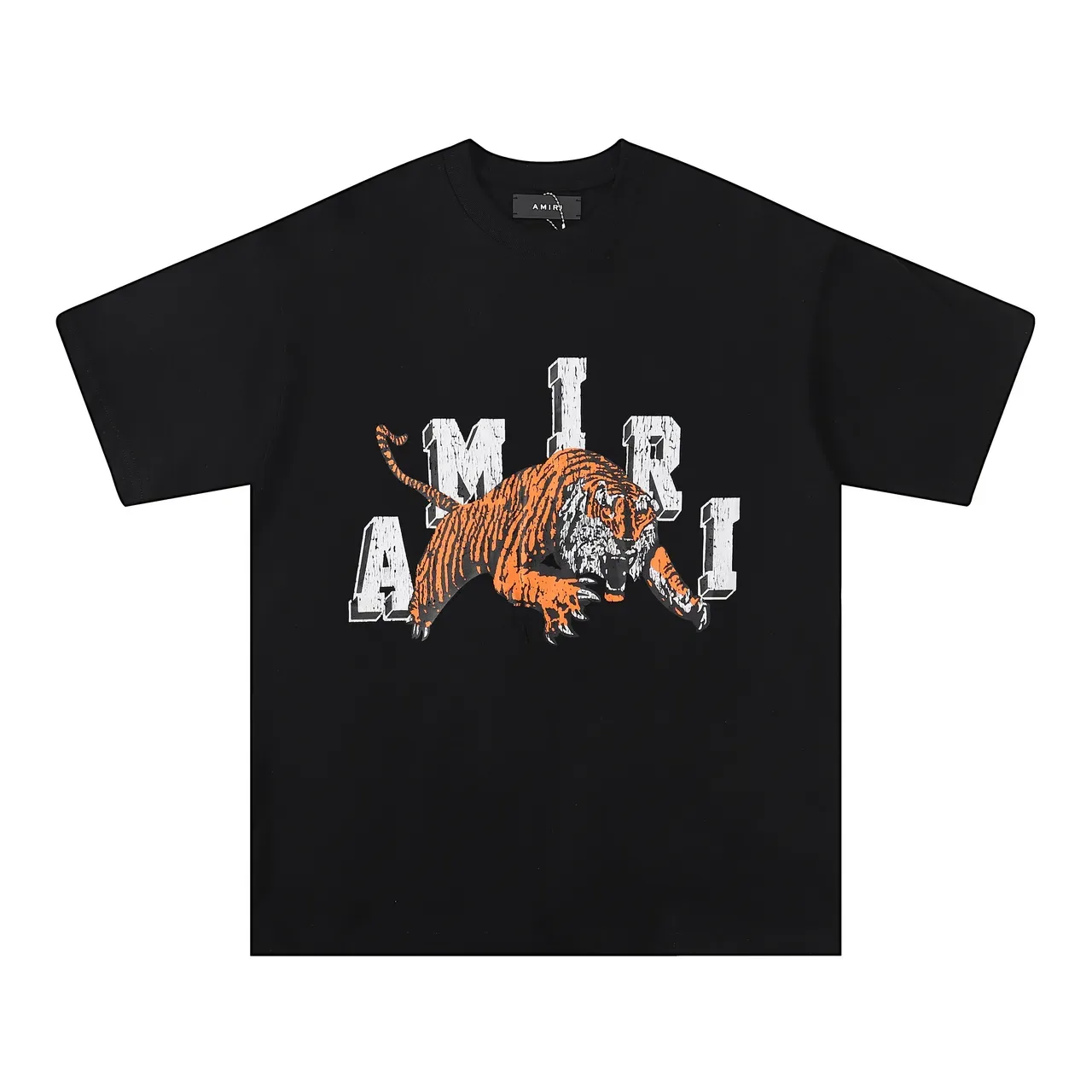 Amiri Tiger Graphic Black T-Shirt 6
