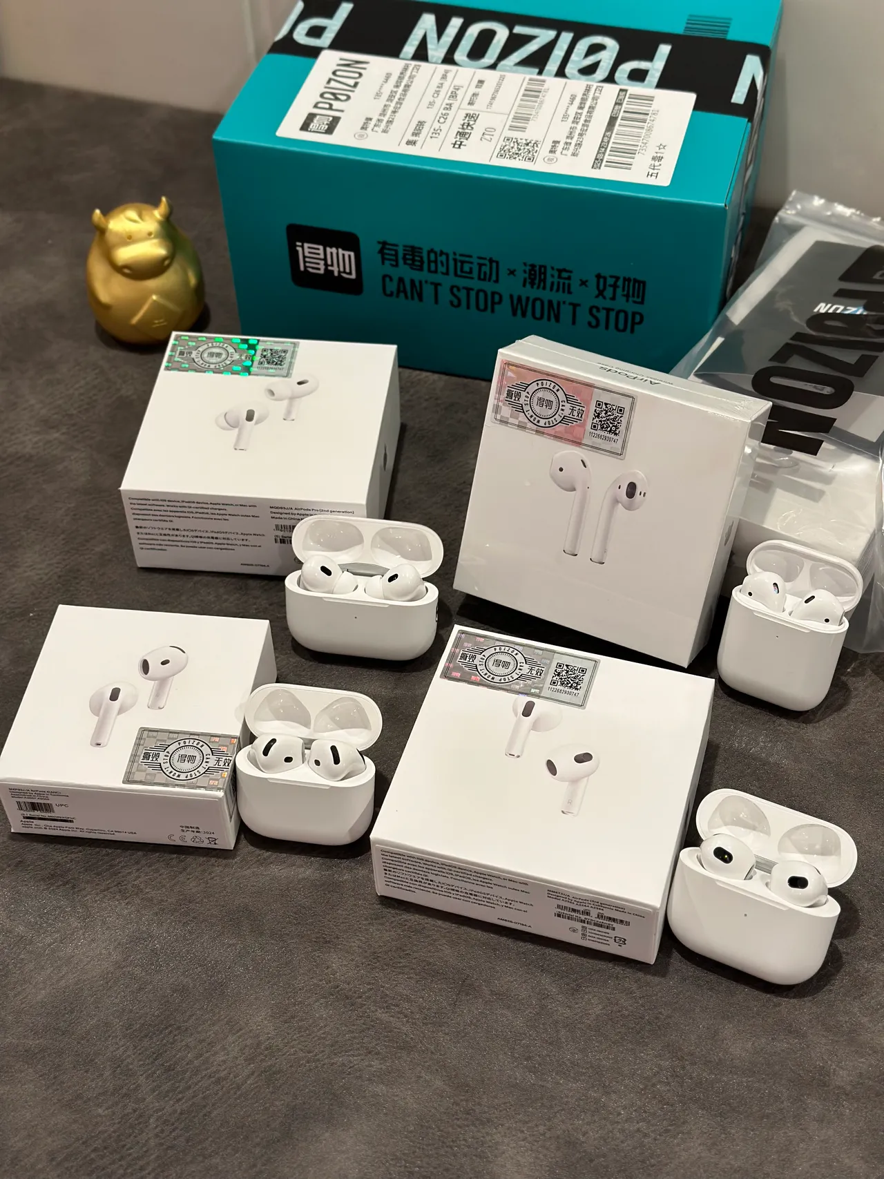 Apple blanco sin tallo brillante TWS auriculares 7