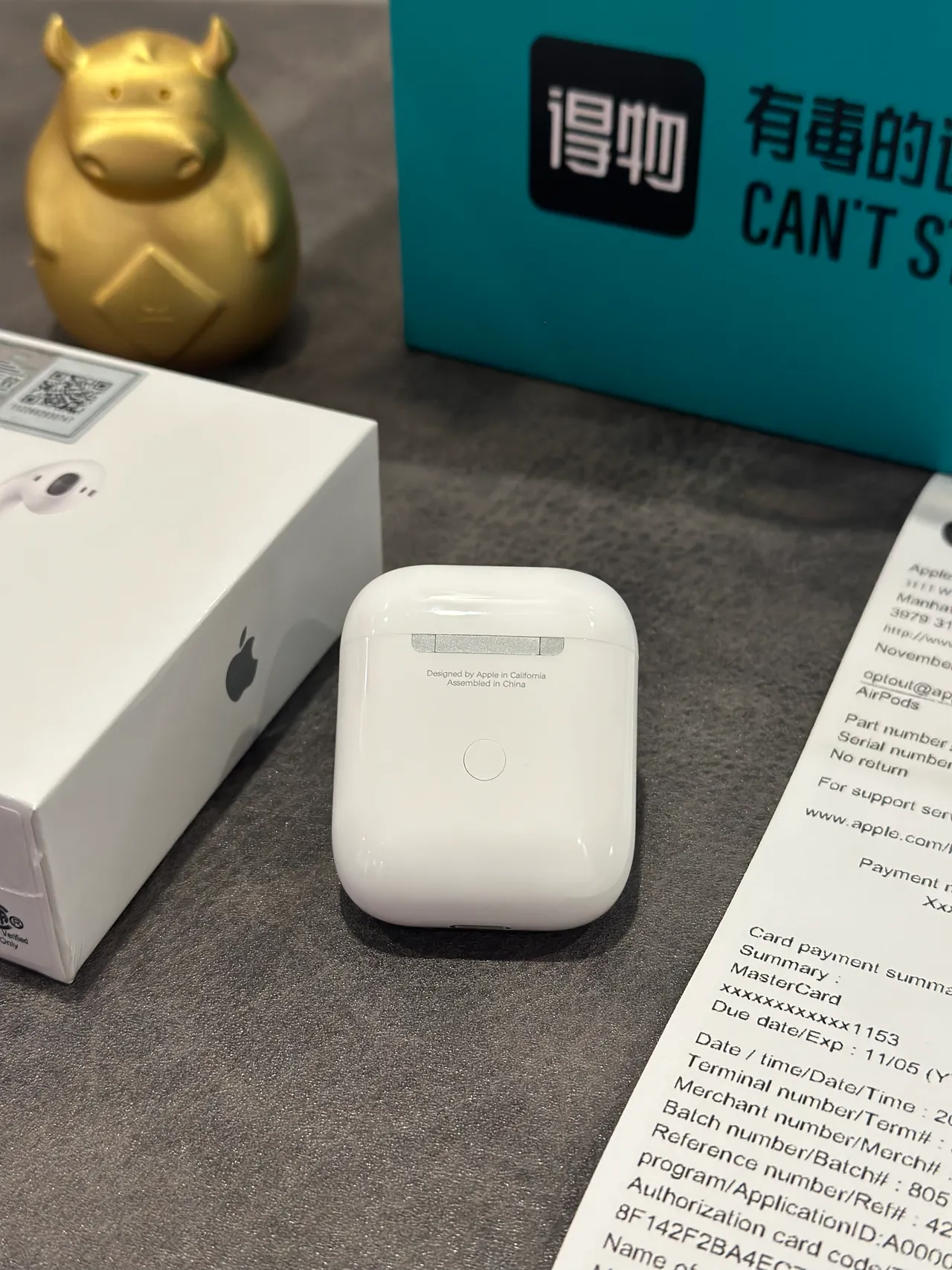 Apple blanco sin tallo brillante TWS auriculares 9