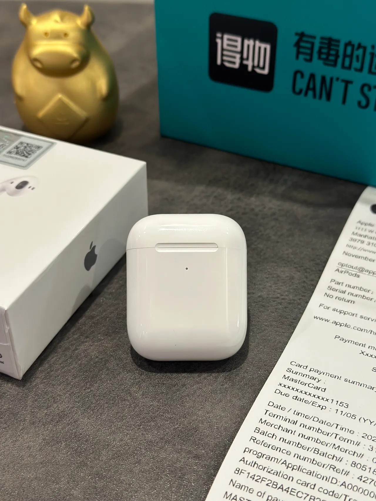 Apple blanco sin tallo brillante TWS auriculares 10