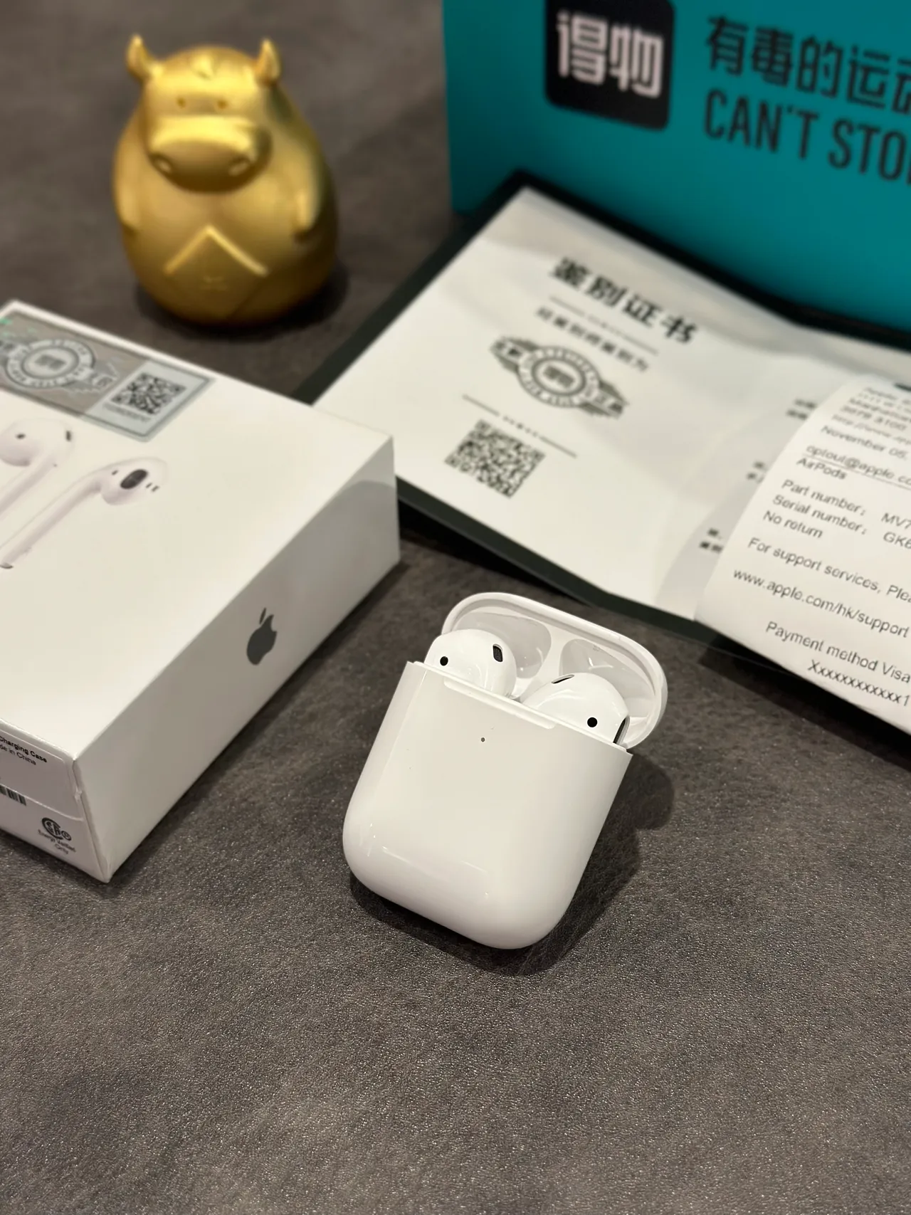 Apple blanco sin tallo brillante TWS auriculares 15