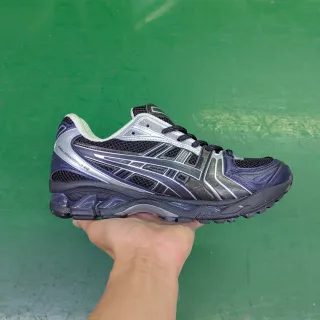 ASICS Gel-Kayano 14 Navy Silver Running Shoes