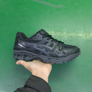 ASICS Gel-Kayano Black Monochrome Running Shoes