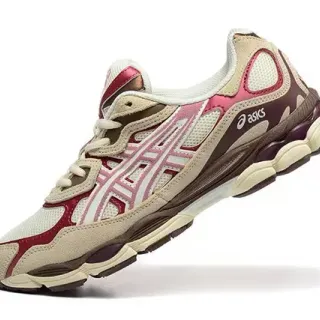 ASICS Gel-Lyte III Burgundy Beige Lifestyle Sneakers