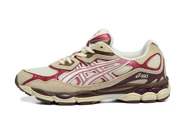 Tênis Lifestyle ASICS Gel-Lyte III Burgundy Beige 2