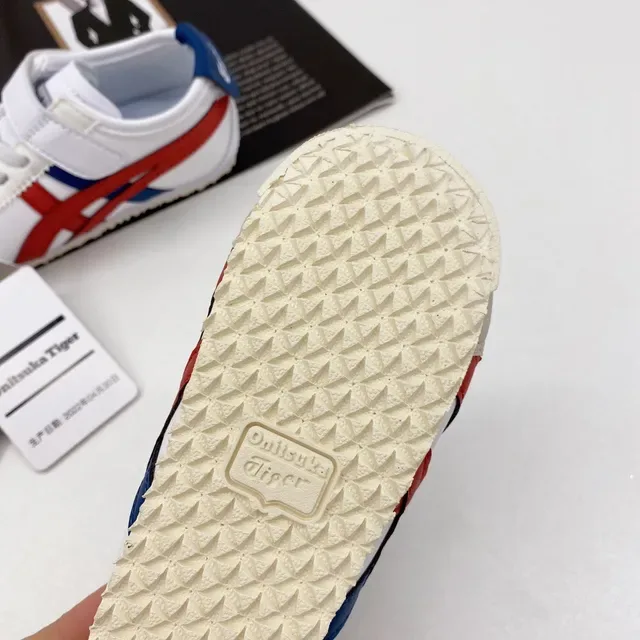ASICS Tiger Corsair Teal White Orange chaussures lifestyle 16