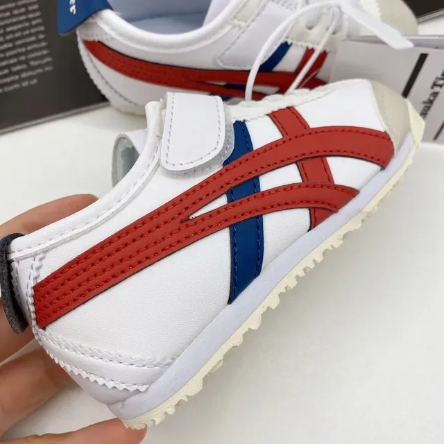 ASICS Tiger Corsair Teal White Orange chaussures lifestyle 19