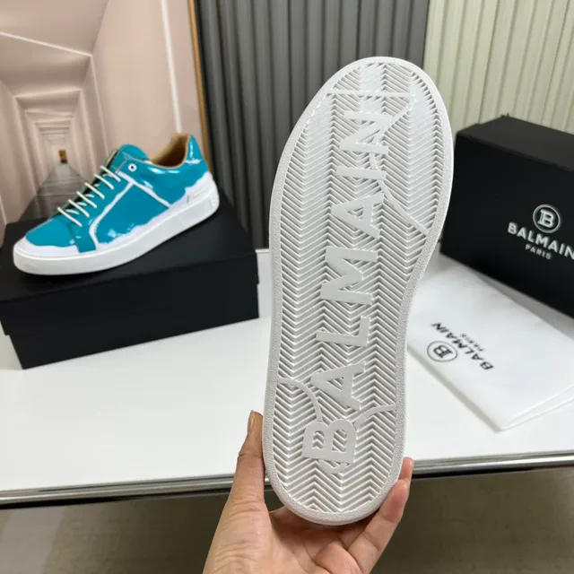 Balenciaga Lifestyle Sneaker Tênis Turquesa e Branco Low-Top 2