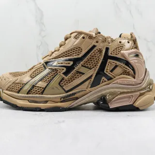 Balenciaga Runner Zapatillas Chunky Beige y Negro