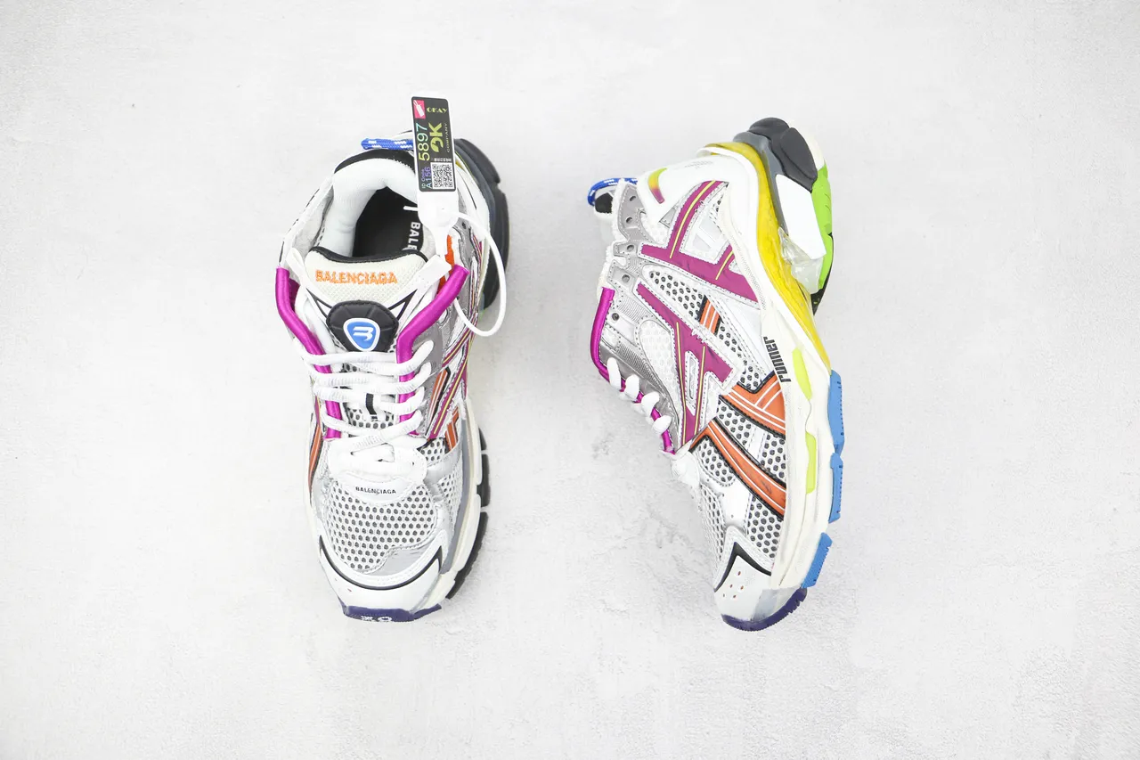 Balenciaga Runner Multicolor Chunky Sneakers 3