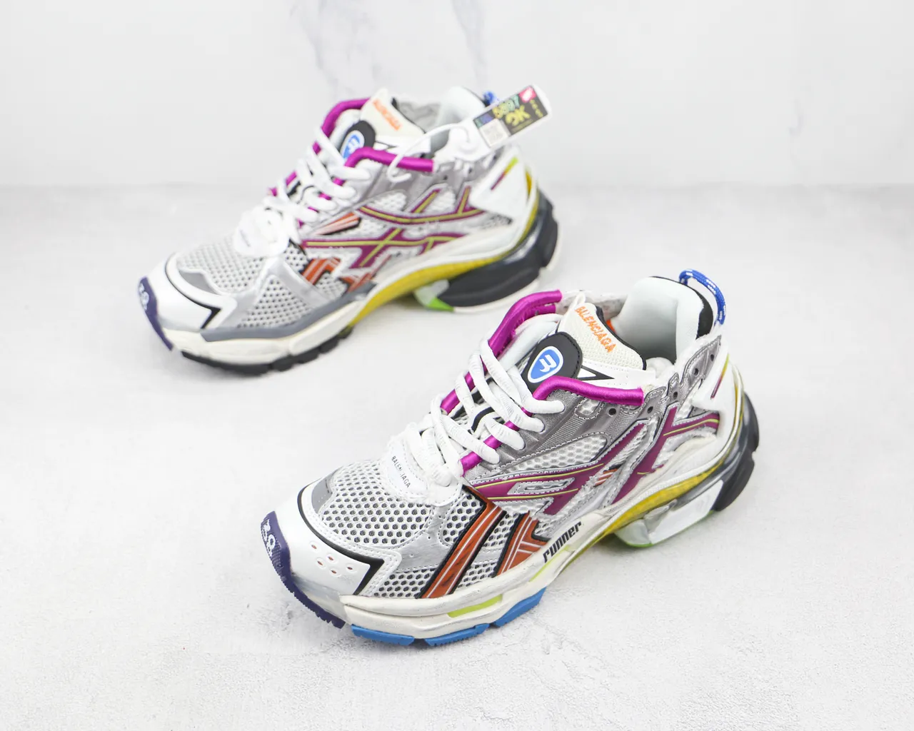 Balenciaga Runner Multicolor Chunky Sneakers 4