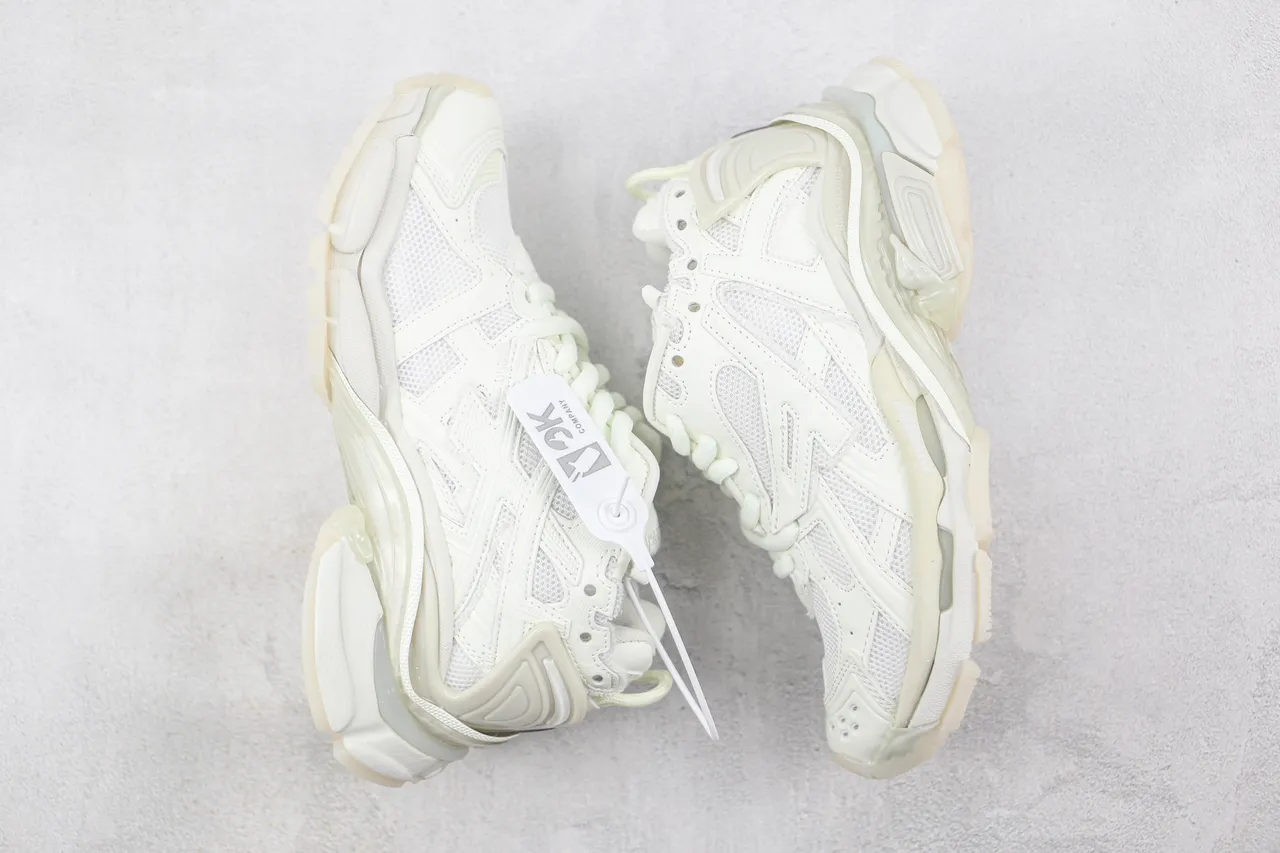 Balenciaga Runner Off-White Layered Cage Chunky Sneakers 2