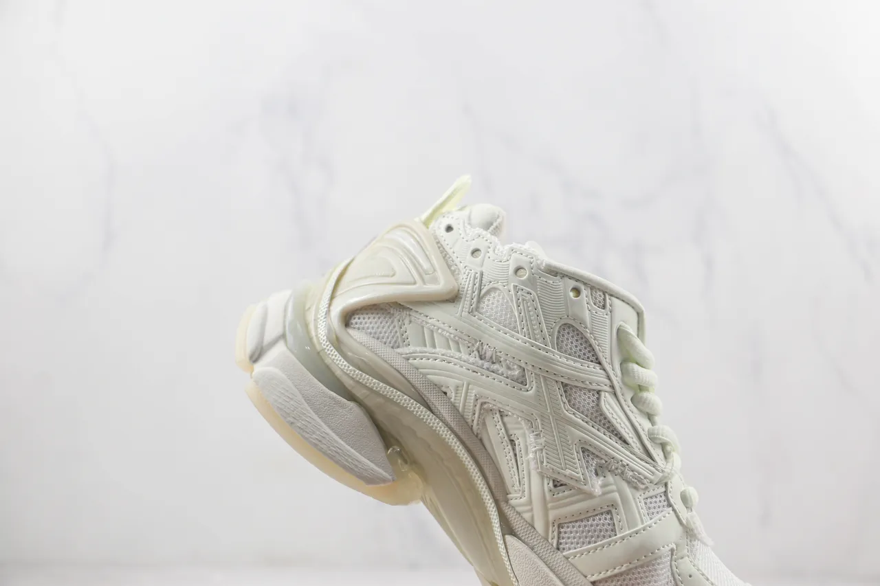 Balenciaga Runner Off-White Layered Cage Chunky Sneakers 5