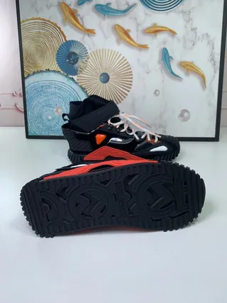 Balenciaga Track Trainer sneakers chunky noir orange rouge 5