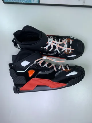 Balenciaga Track Trainer sneakers chunky noir orange rouge 6