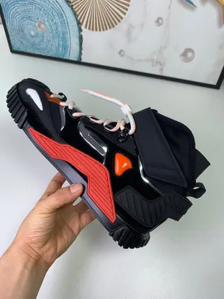 Balenciaga Track Trainer sneakers chunky noir orange rouge 7