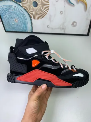 Balenciaga Track Trainer sneakers chunky noir orange rouge 8