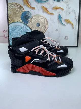 Balenciaga Track Trainer sneakers chunky noir orange rouge 9