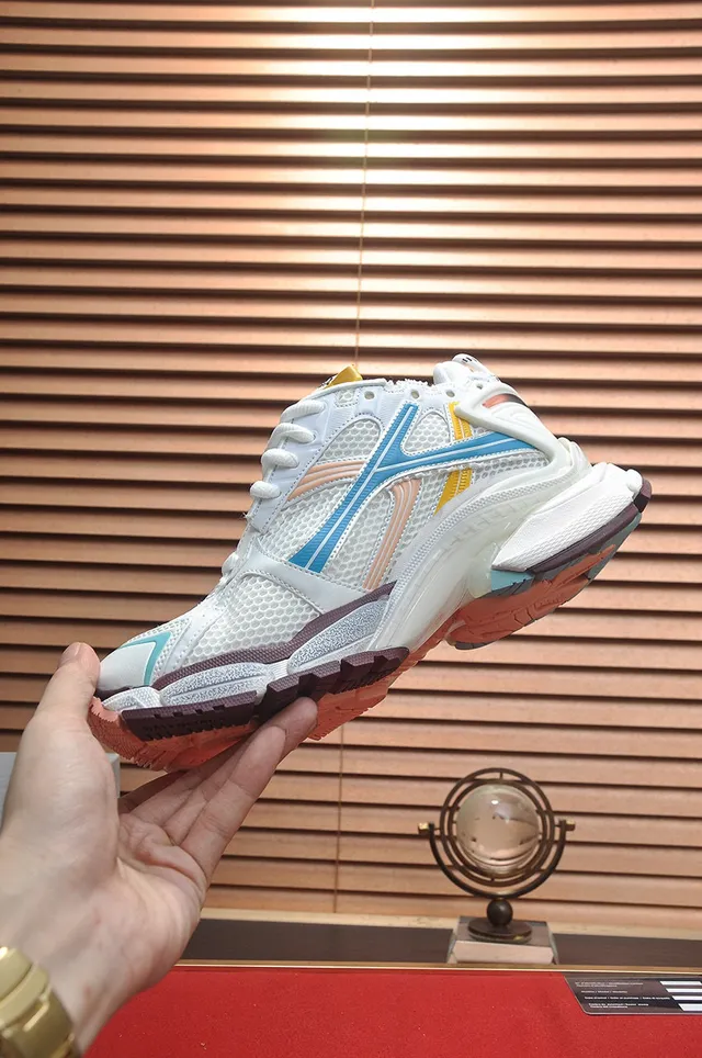 Balenciaga Track Trainer Multicolor Chunky Sneakers 4